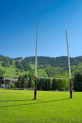 rugby pitch at Aspen 