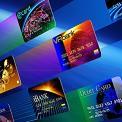 credit card collage
